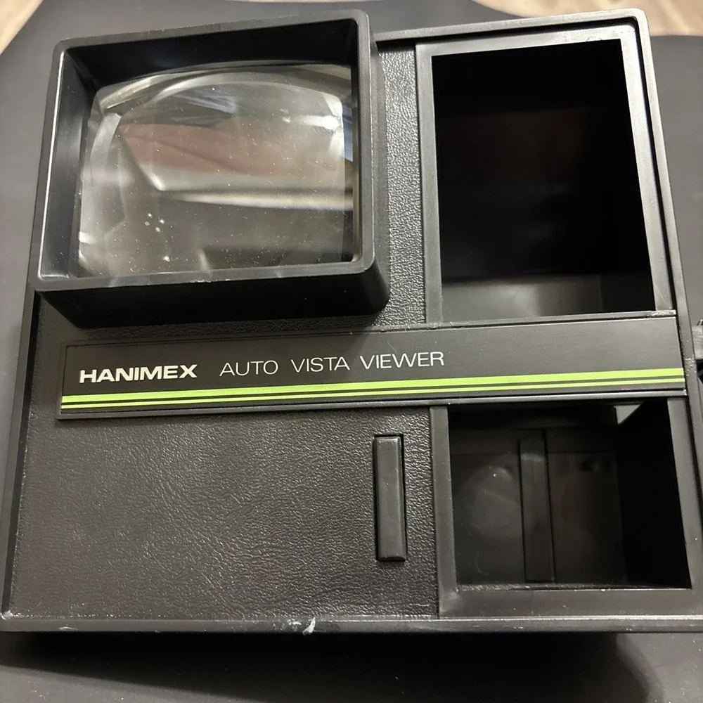 Vintage Hanimex Auto Vista Viewer 35mm Slide Viewer Untested Battery Powered